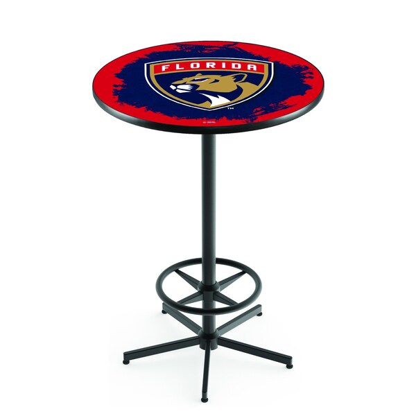 42" Black Florida Panthers Pub Table